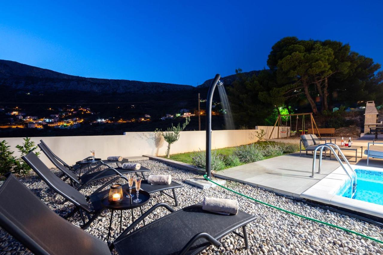 Villa Dorso With Heated Pool Klis Eksteriør bilde