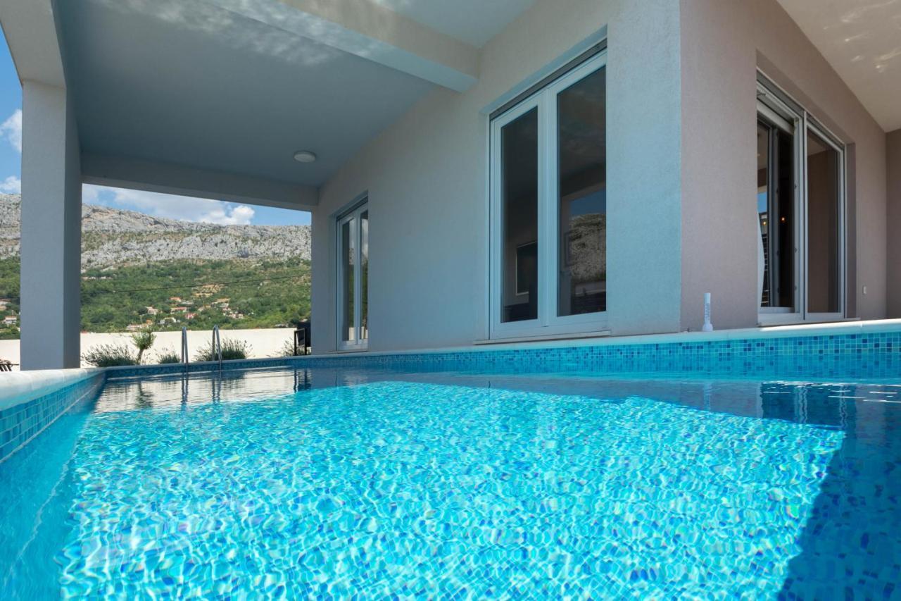 Villa Dorso With Heated Pool Klis Eksteriør bilde